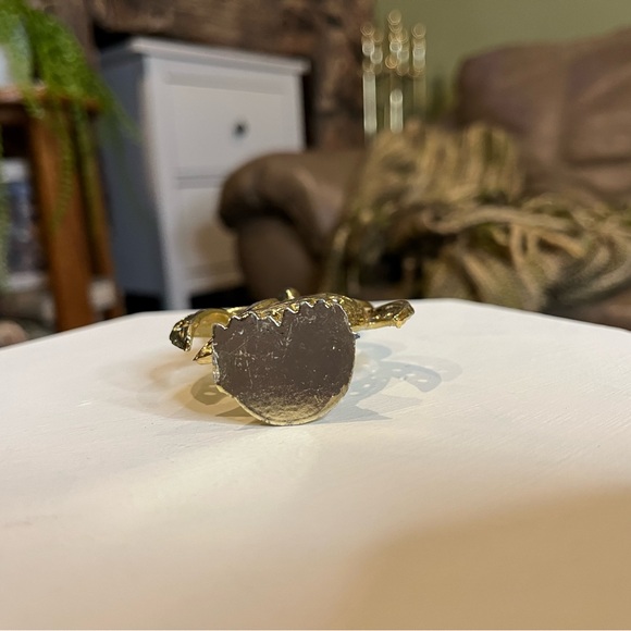 3.5” Vintage Brass Owl Earring Holder - Picture 6 of 7